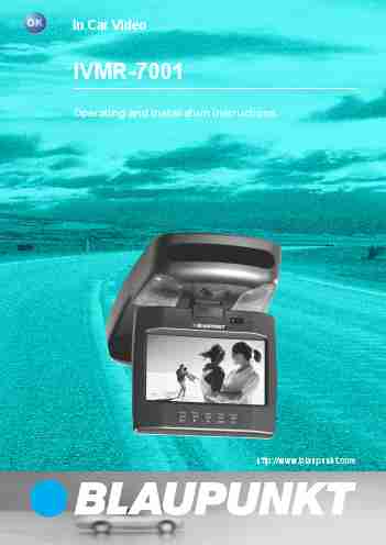 Blaupunkt Car Video System IVMR-7001-page_pdf